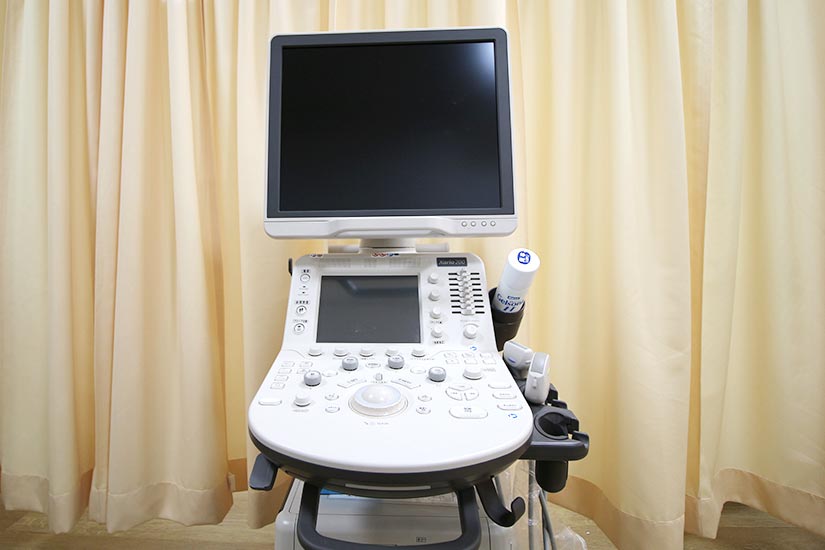 超音波診断装置（エコー）のイメージ